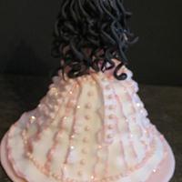 Princess Frilly Pink Topper