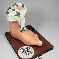 The Monty Phyton Foot Cake