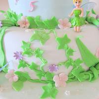 My daughter's Tinkerbell cake!