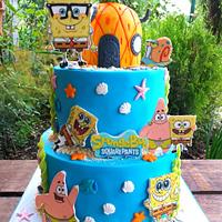 Sponge Bob cake 🎂🎂🎂
