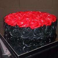 Rose Cake and Rose Cupcakes