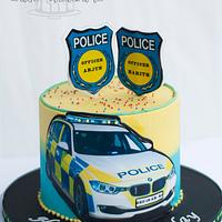 Police Themed Birthday cake.