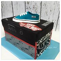 Vans cake for 2 cool brothers