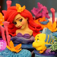 Little Mermaid Cupcakes 
