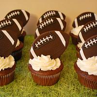Football Cupcakes!