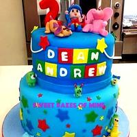 Pocoyo Birthday Cake - cake by Yaneri - CakesDecor