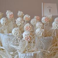 Country Rose cakepops