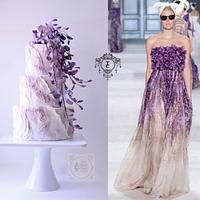 Couture Cakers Int'l. 2018 : "Wisteria Cake" 