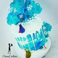 Frozen Drip Cake