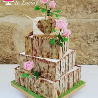 Country wedding cake 