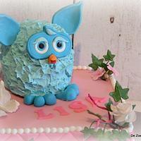 Furby Birthday Cake
