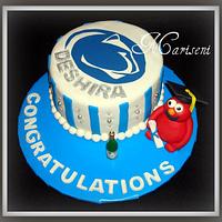 Penn State Graduation Cake