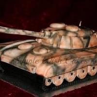 Tank birthday Cake