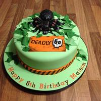 Tarantula deadly 60 cake