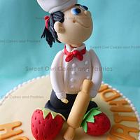 pastry chef cake ! 