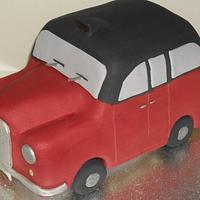Taxi Birthday Cake