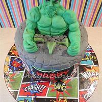 Hulk Smassssh Cake