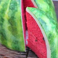 Watermelon cake 