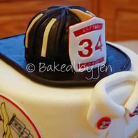 CFD Fireman Retirement Cake