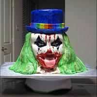 Evil Clown Cake