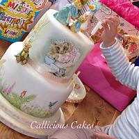 Beatrix Potter Birthday Cake