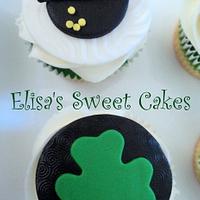 St. Patricks Cupcakes.