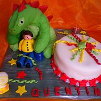gâteau Dinosaure