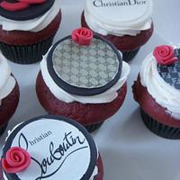 Fashionista name brand Cupcakes 