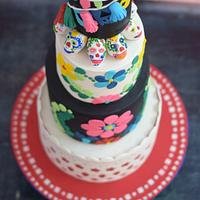 Day of the dead- Mexican wedding cake