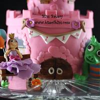 Princess & Dragon Cake