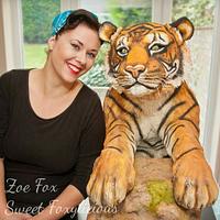 Life Size Tiger Cake - Bakers Unite To Fight 