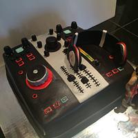 DJ Birthday Cake 