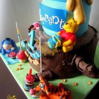 Winnie & Friends Theme Cake