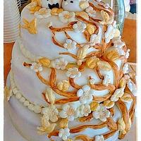  5oth Wedding Anniversary Cake