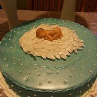 Baptism cake 