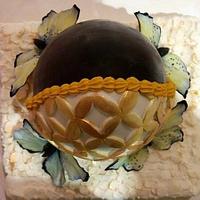 easter egg - Decorated Cake by MELANIASCAKEATELIER - CakesDecor