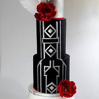 Art Deco cake Art Deco cake
