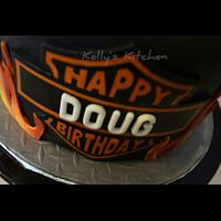 Harley Davidson Birthday Cake