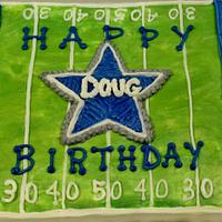 Dallas Cowboys Football cake