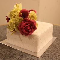 Spring Bouquet Cake