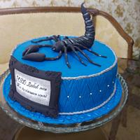 Birthday cake for Man