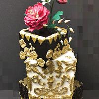 Golden cake 