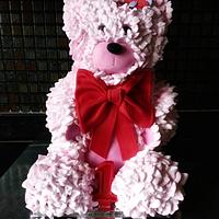 Teddy bear cake 