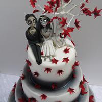 Freaky Folk Wedding Cake