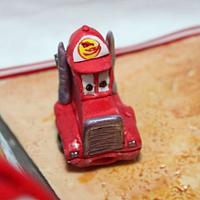 Lightning McQueen Car Cake