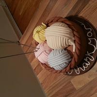 Knitting Fanatic Cake