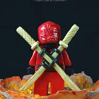 Lego Ninjago Birthday Cake 