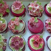 Floral Pink Cuppies