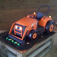Tractor Grooms Cake