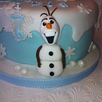 Frozen style cake